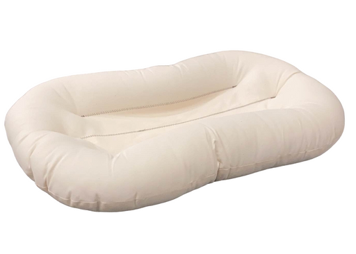 used Snuggle Me Organic Sensory Infant Lounger, Natural