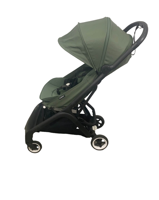 secondhand Bugaboo Butterfly Stroller, 2022, Forest Green