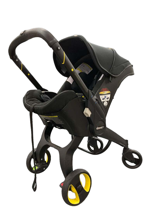 used Doona Infant Car Seat & Stroller-Midnight Edition, 2022