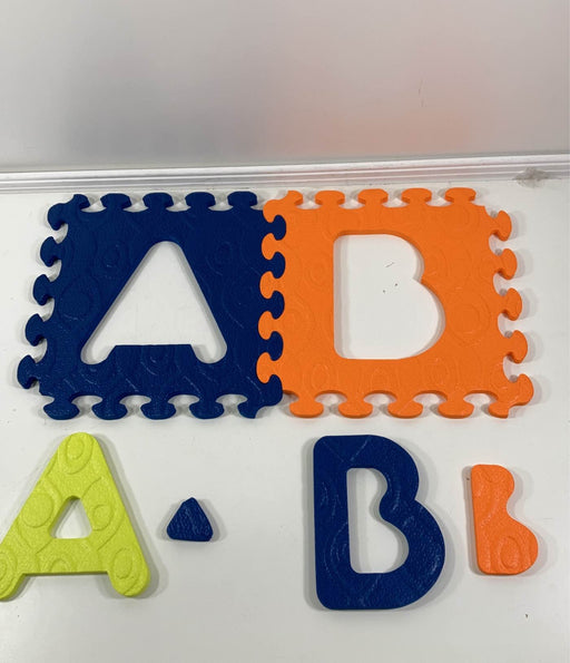 secondhand B. toys Alphabet Foam Tiles