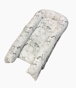 used DockATot Grand Dock, white marble