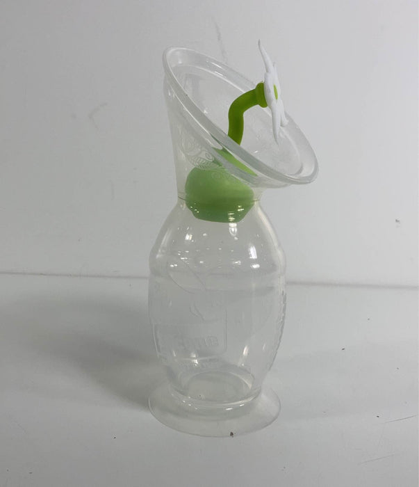 secondhand Haakaa Silicone Breast Pump And Flower Stopper Set