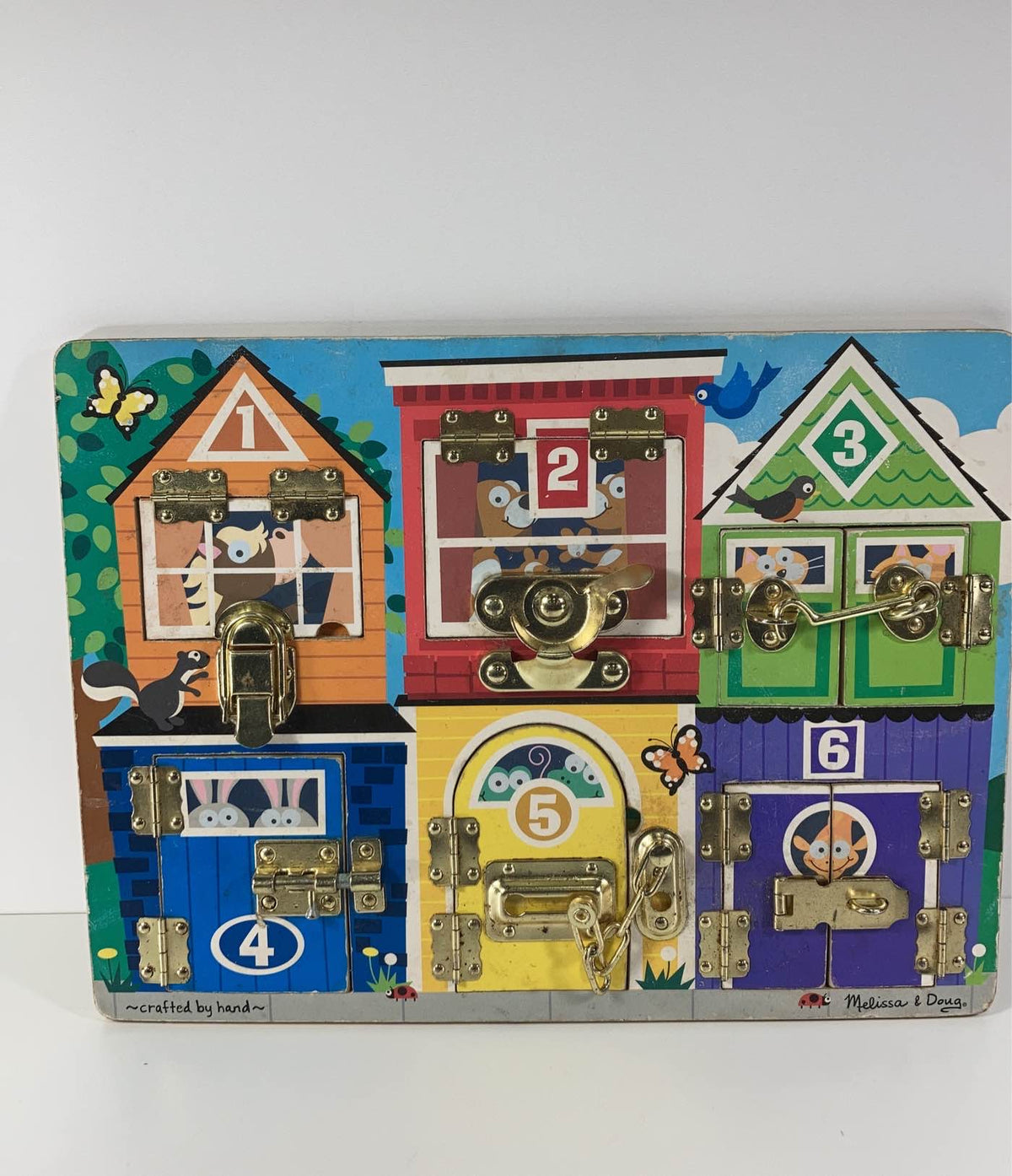 Melissa Doug Latches Board