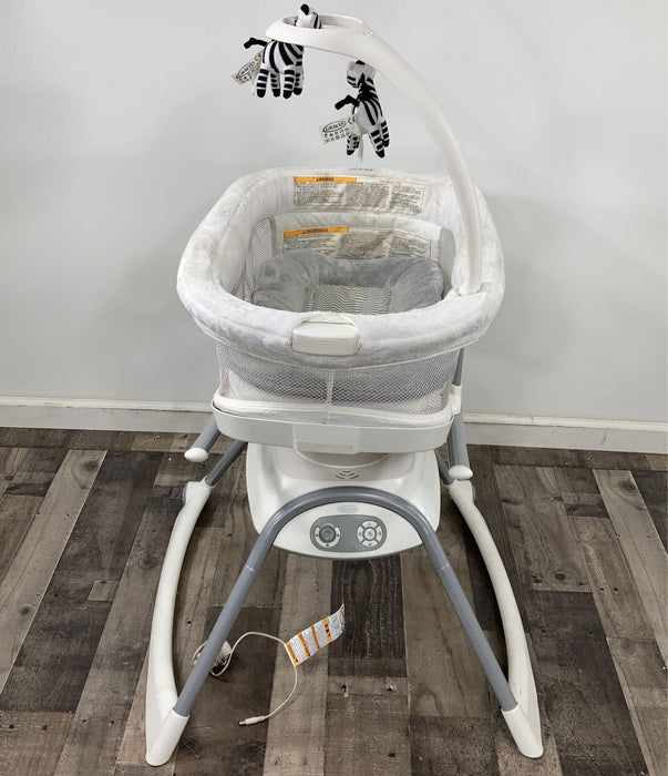 secondhand Graco Duet Glide LX Gliding Swing in Sterling