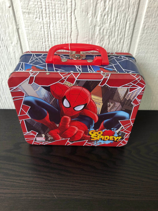 used Marvel Spider-Man Tin Lunchbox