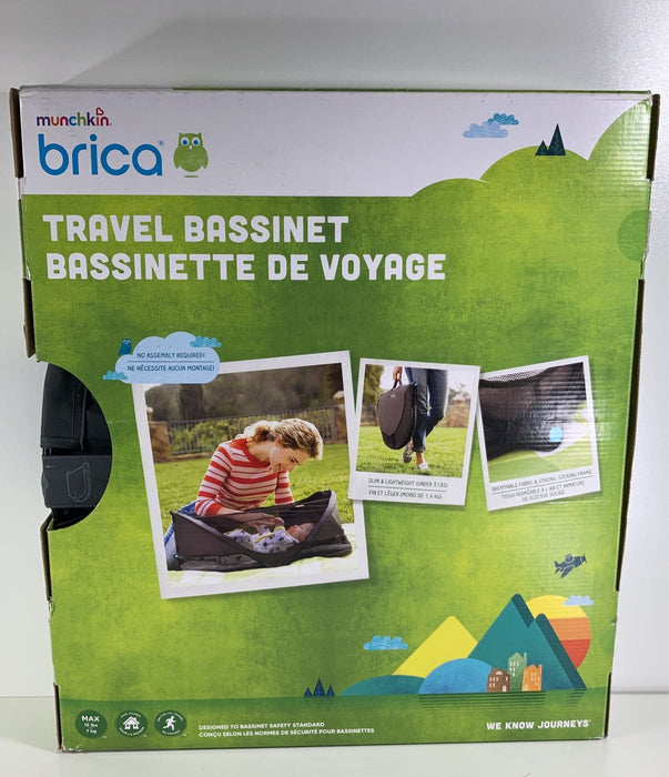 used Brica Fold N Go Travel Bassinet