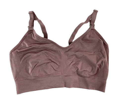 used Ingrid & Isabel Nursing And Pumping Bra, Large, Mauve