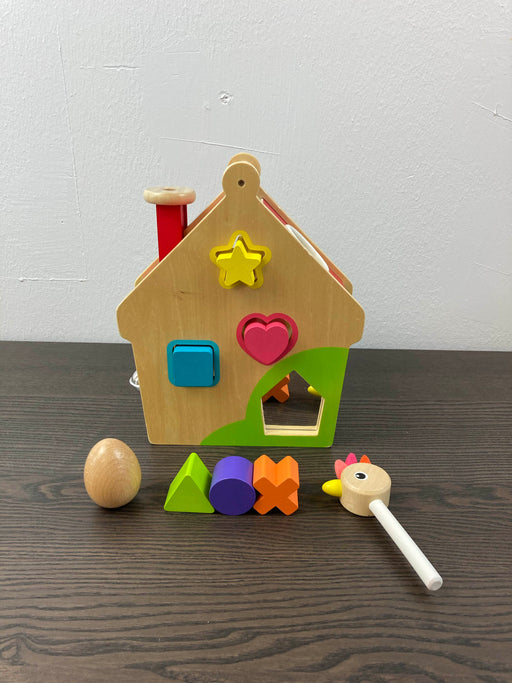 used Janod Wooden Chick Activity House