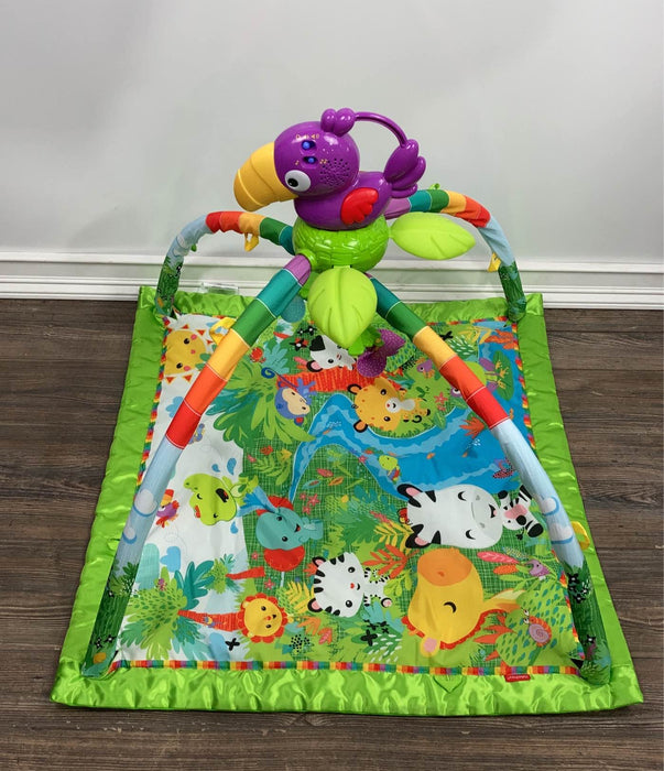 secondhand Fisher Price Rainforest 1-2-3 Musical Gym