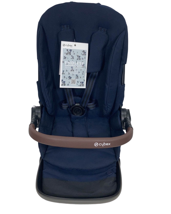 Shop Cybex Gazelle S Seat Unit, Black Frame, Navy Blue at GoodBuy Gear