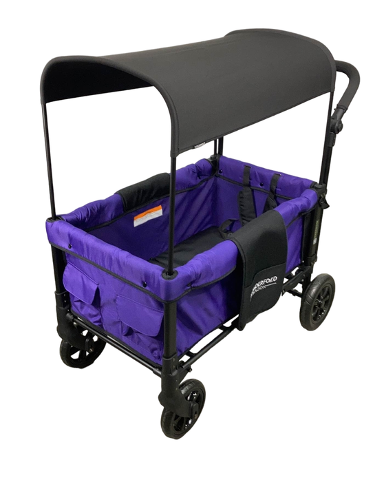 secondhand Wonderfold W1 Original Stroller Wagon, 2021, Cobalt Violet