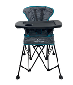 used Baby Delight Go With Me Portable High Chair, Grey/Teal