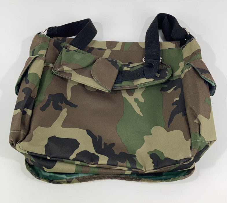 secondhand Daddy Depot Messenger Diaper Bag, Camouflage