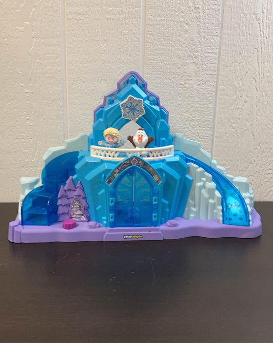 used Fisher Price Little People Disney Frozen Elsa Palace Playset