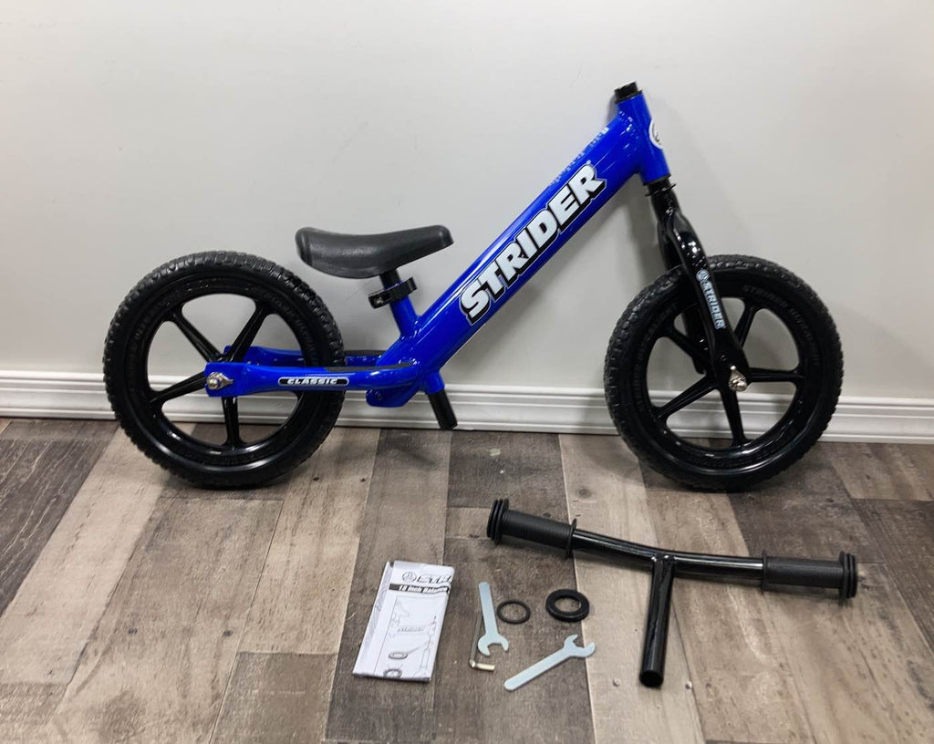 Strider Balance Bike 12” Classic, Blue