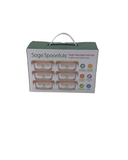 used Sage Spoonfuls Food Storage Containers