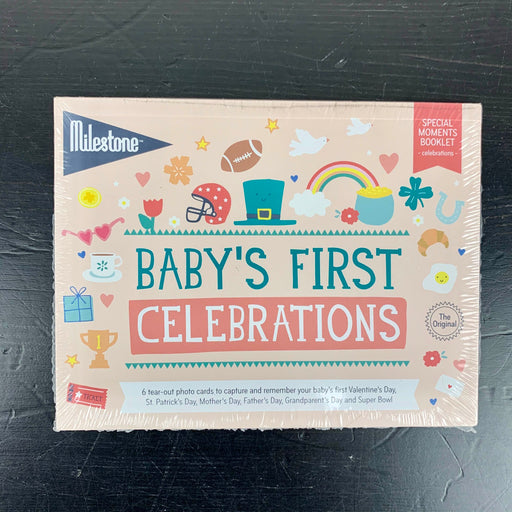 secondhand Milestone Baby's First Celebrations Photo Card Booklet