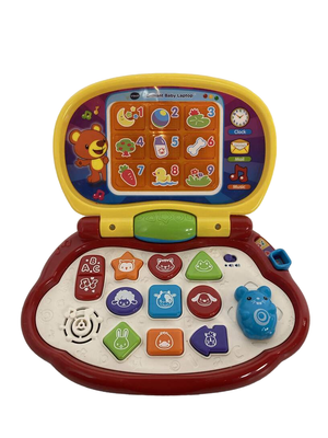 VTech Brilliant Baby Laptop, Learning Toy for Baby, Pink 