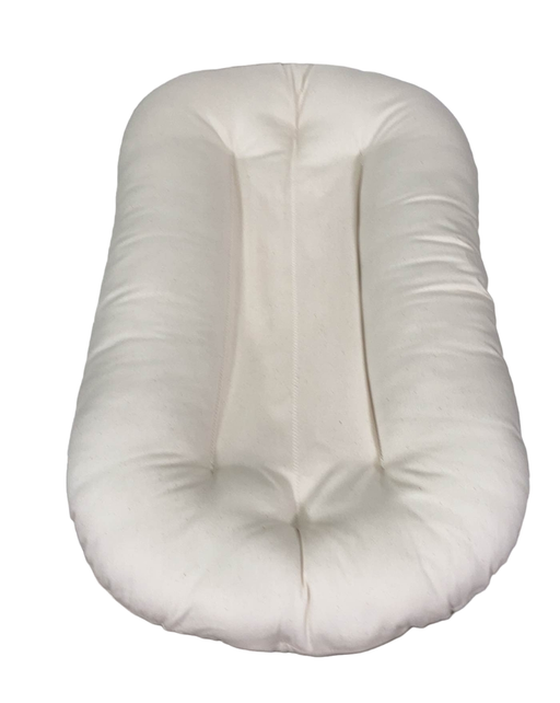 used Snuggle Me Organic Sensory Infant Lounger, Natural