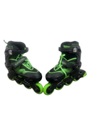 Shop Roller Derby Caspian Kids' Adjustable Inline-Quad Combo Skates, Medium (shoe size 3-6) at GoodBuy Gear