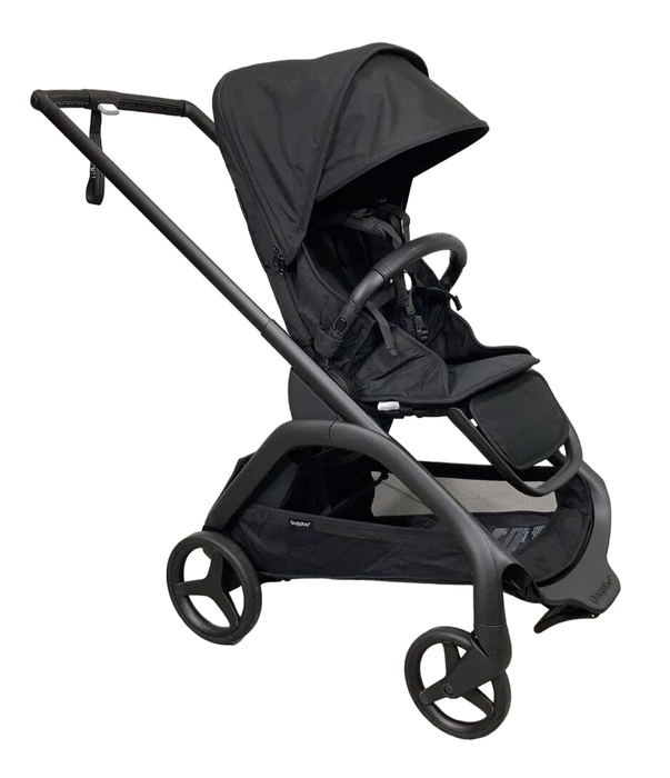 used Bugaboo Dragonfly Stroller, Black, Midnight Black, Midnight Black, 2023