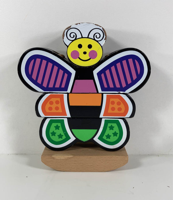 secondhand Melissa & Doug Butterfly Stacker