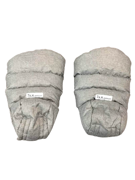 used 7 A.M. Enfant WarmMuffs, Heather Grey