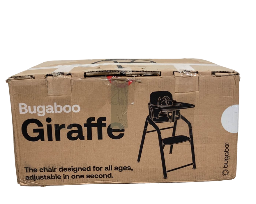 Shop Bugaboo Giraffe High Chair, w/ White Baby Set, Neutral Wood/White at GoodBuy Gear