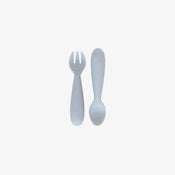 Shop ezpz Mini Utensils, Pewter at GoodBuy Gear