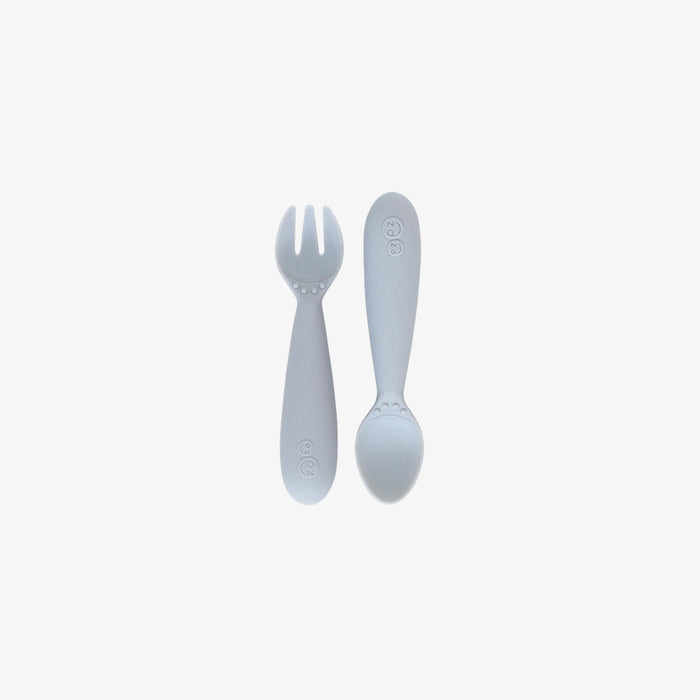 Shop ezpz Mini Utensils, Pewter at GoodBuy Gear