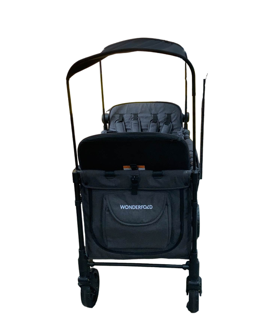 secondhand Wonderfold W4 Elite Stroller Wagon, 2023, Charcoal Gray