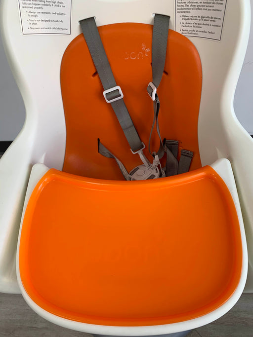 secondhand Boon Flair Highchair, Orange