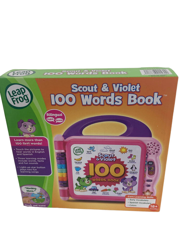 Leap Frog Scout & Violet 100 Words Book