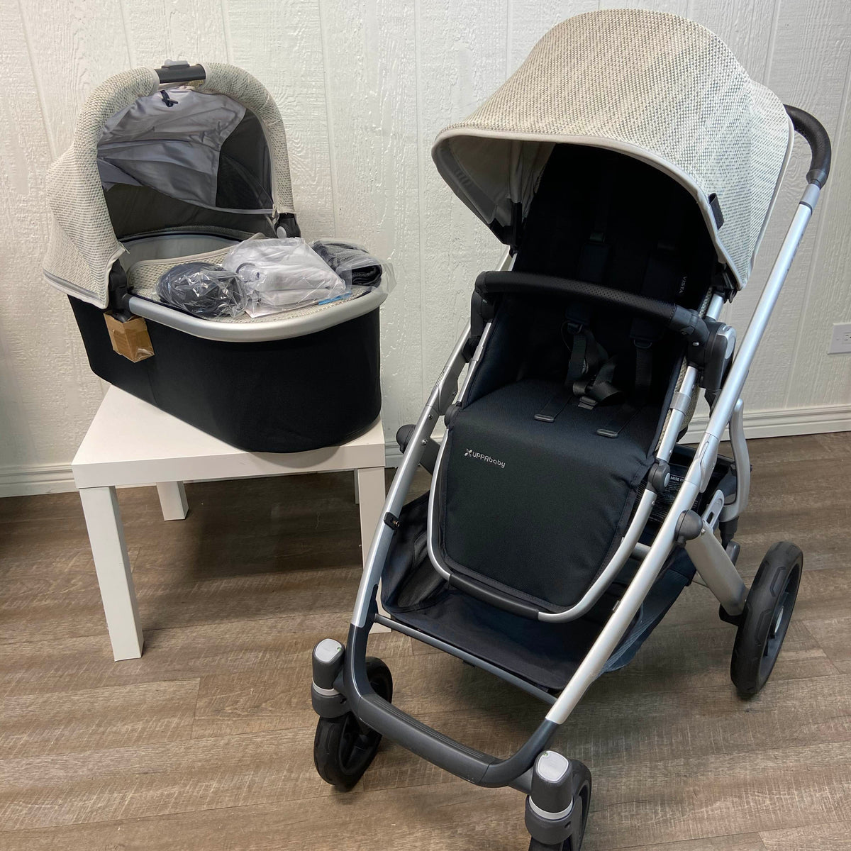 UPPAbaby VISTA V2 Stroller, Sierra (Dune Knit)