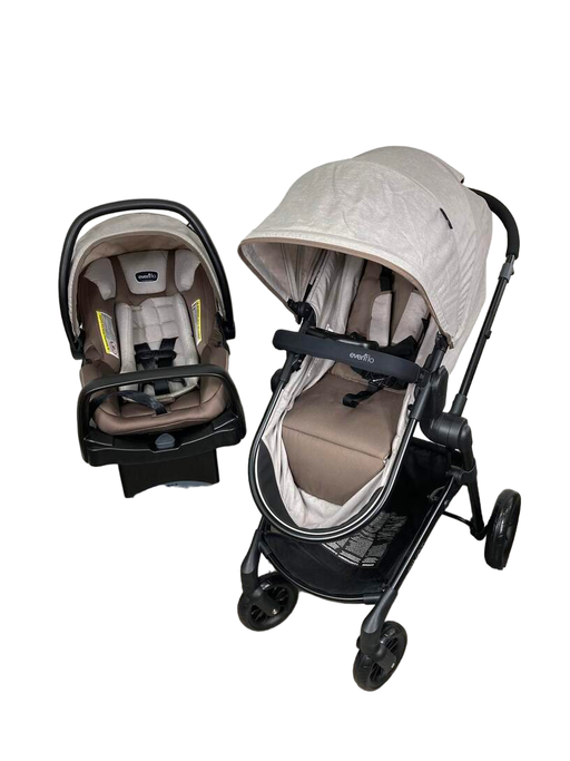 used Evenflo Pivot Modular Travel System Stroller, 2023, Desert