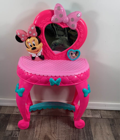 secondhand Just Play Minnie Mouse Bow-Tique Bowdazzling Vanity