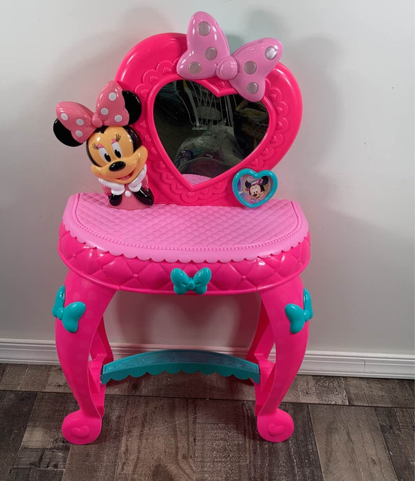 secondhand Just Play Minnie Mouse Bow-Tique Bowdazzling Vanity