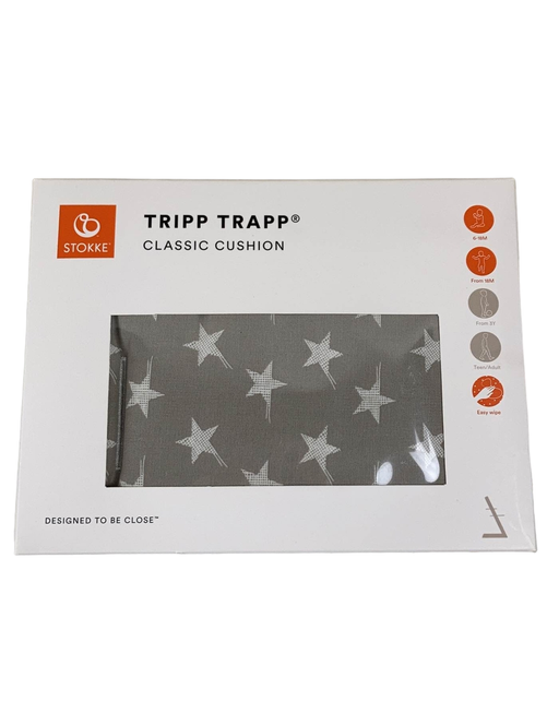 used Stokke Tripp Trapp Classic Cushion, Grey Star