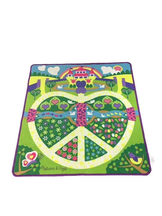 used Melissa & Doug Magical Kingdom Activity Rug