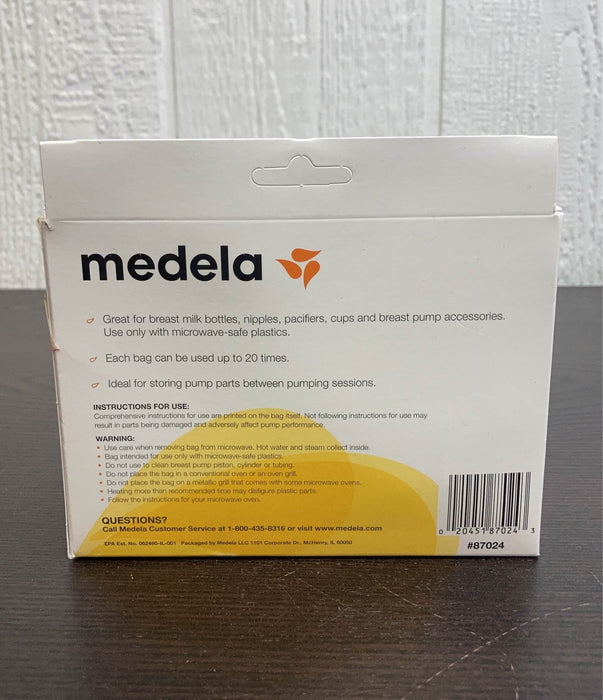 secondhand Medela Quick Clean Micro Steam Bags