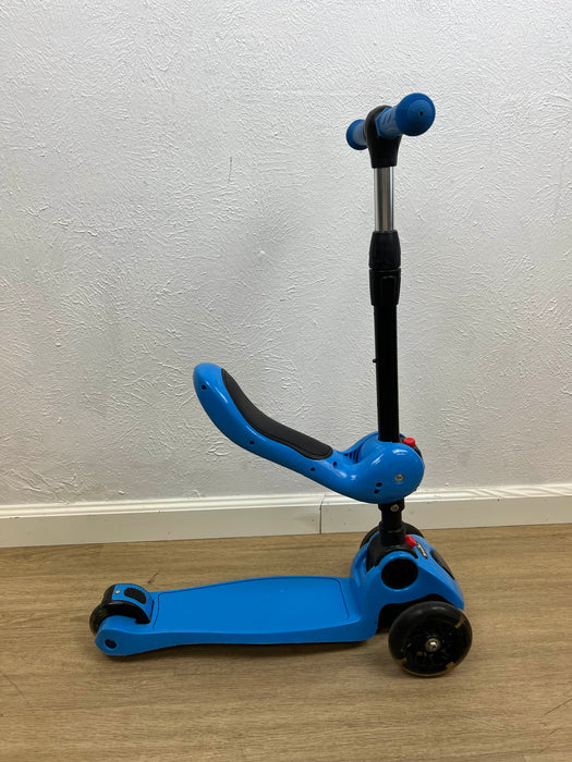 secondhand Skidee Kick Scooter with Removable Seat