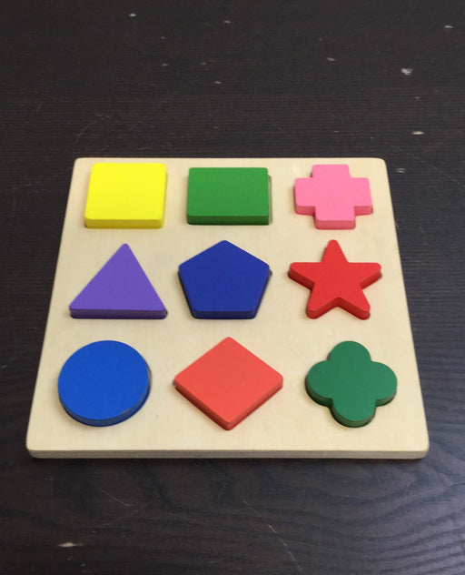 used Gybber&Mumu Wooden Shapes Puzzle