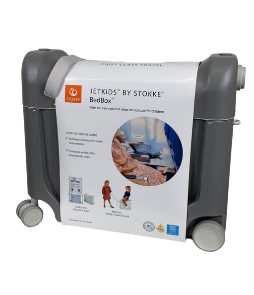 used Stokke JetKids BedBox, Grey