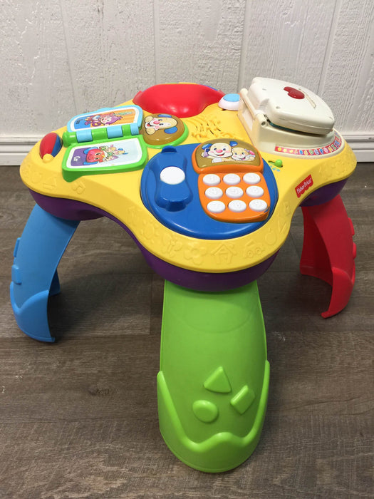 used Fisher Price 2-in-1 Sit-to-Stand Activity Center