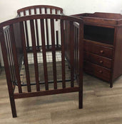 used Carter's My Nursery 3-in-1 Convertible Crib and Changing Table Combo