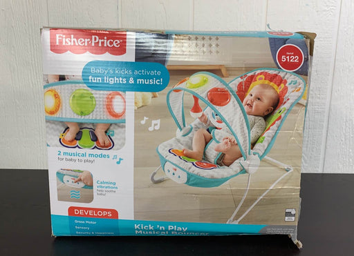 used Fisher Price Kick ‘n Play Musical Bouncer