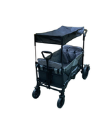 used Wonderfold X2 Push + Pull Double Stroller Wagon, Stone Gray, 2023