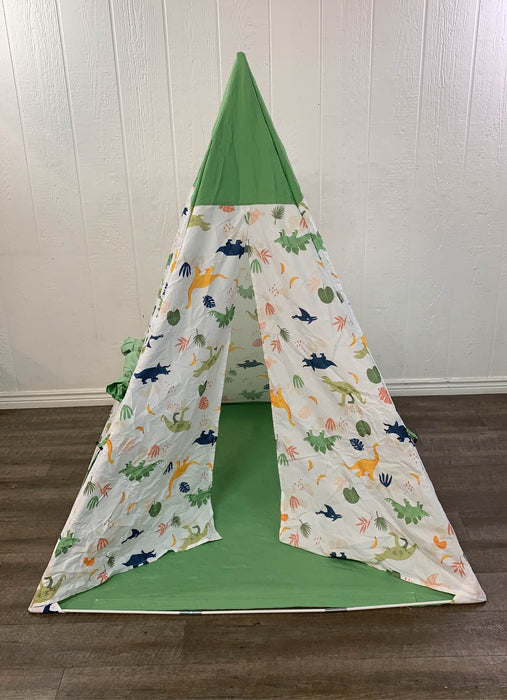 used Pillowfort Kid’s Teepee, Dinosaurs