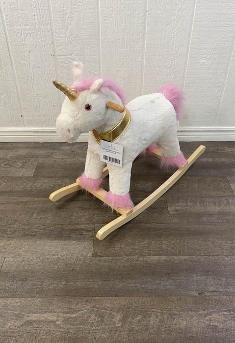 used Plush Unicorn Rocker
