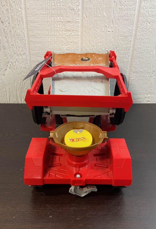 secondhand Hot Wheels Monster Truck Downhill Race & Go Track Set